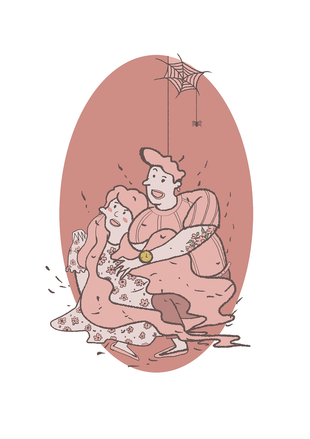 麦琪的礼物|插画|儿童插画|三塔的小圣诞_原创作品-站酷zcool