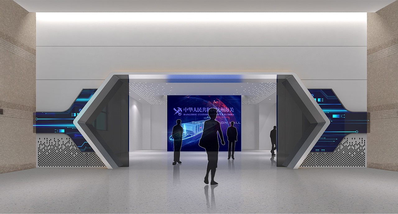 海关展厅（图ZMjU5NTY1MTY4） - 建筑/空间 - 站酷设计师沈先笙原创素材 - 站酷ZCOOL