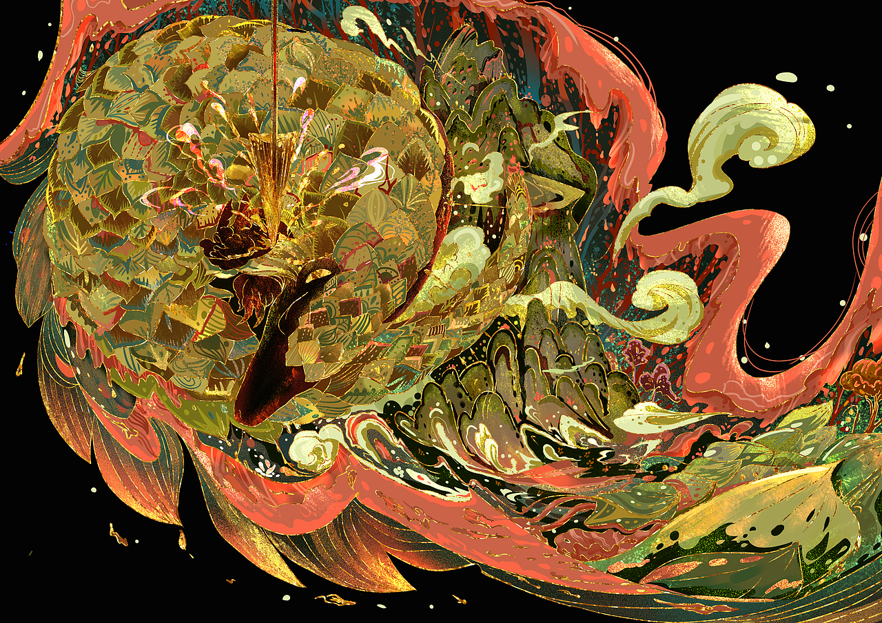 刘耕耕2021作品总结（图ZMjgyMjgzMDY4） - 艺术插画 - 站酷设计师亦耕原创素材 - 站酷ZCOOL