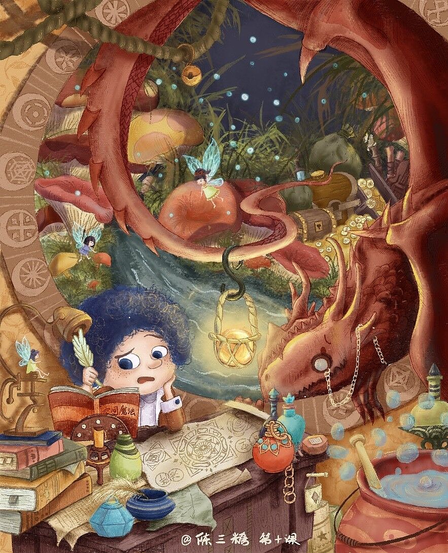 封面项目插画的制作（图ZMjQ1MTkxNTg4） - 商业插画 - 站酷设计师明天教室原创素材 - 站酷ZCOOL