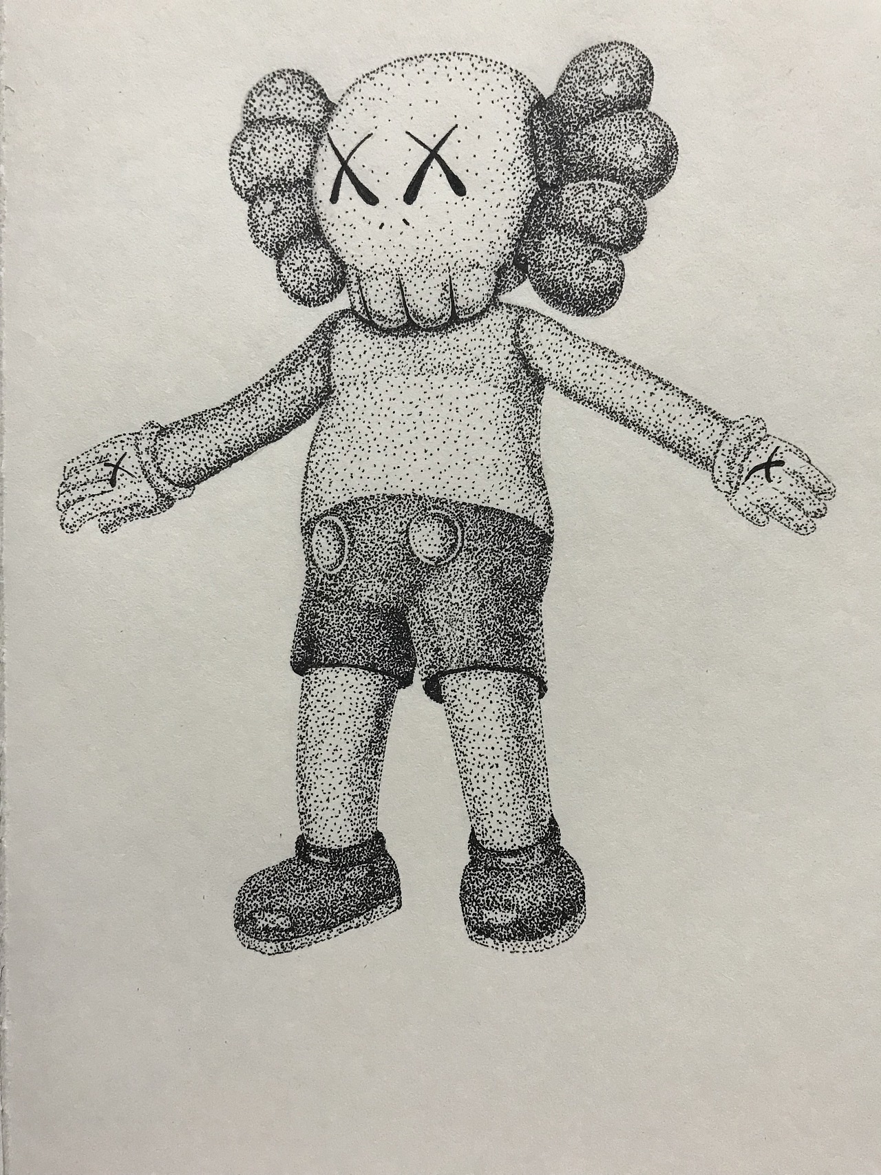 点绘kaws