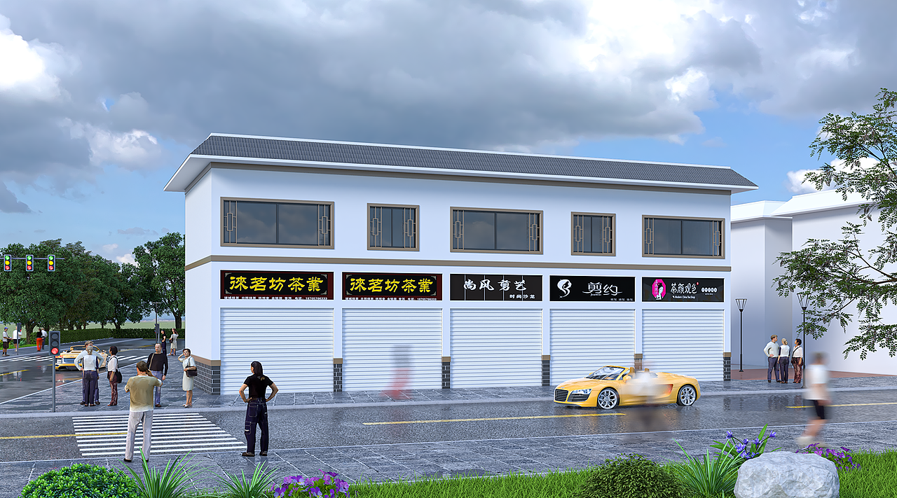 厂房街道（图ZMjY4MjM2MjU2） - 建筑/空间 - 站酷设计师WHHang原创素材 - 站酷ZCOOL