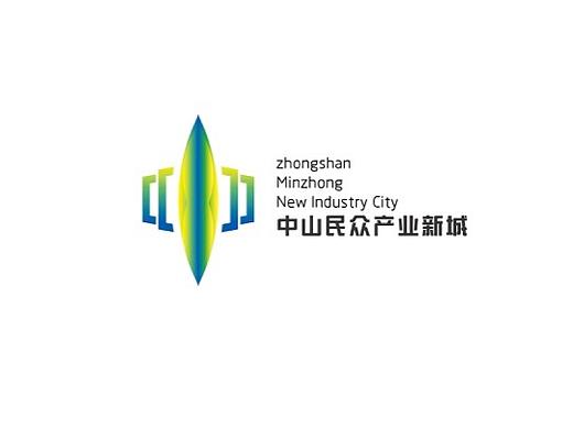 中山民众产业新城logo提案二