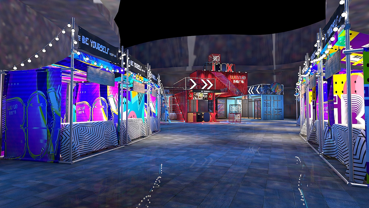 集装箱快闪（图ZMTkwNTMwNDAw） - 其他三维 - 站酷设计师丛林麒麟原创素材 - 站酷ZCOOL