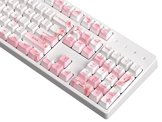 渲染 键盘 白底图