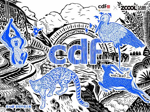 站酷 X cdf 「 生命版图 」