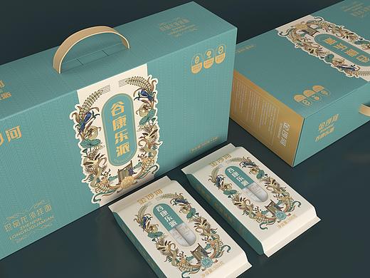 金沙河挂面包装设计｜挂面礼盒设计｜瑞智博诚品牌设计