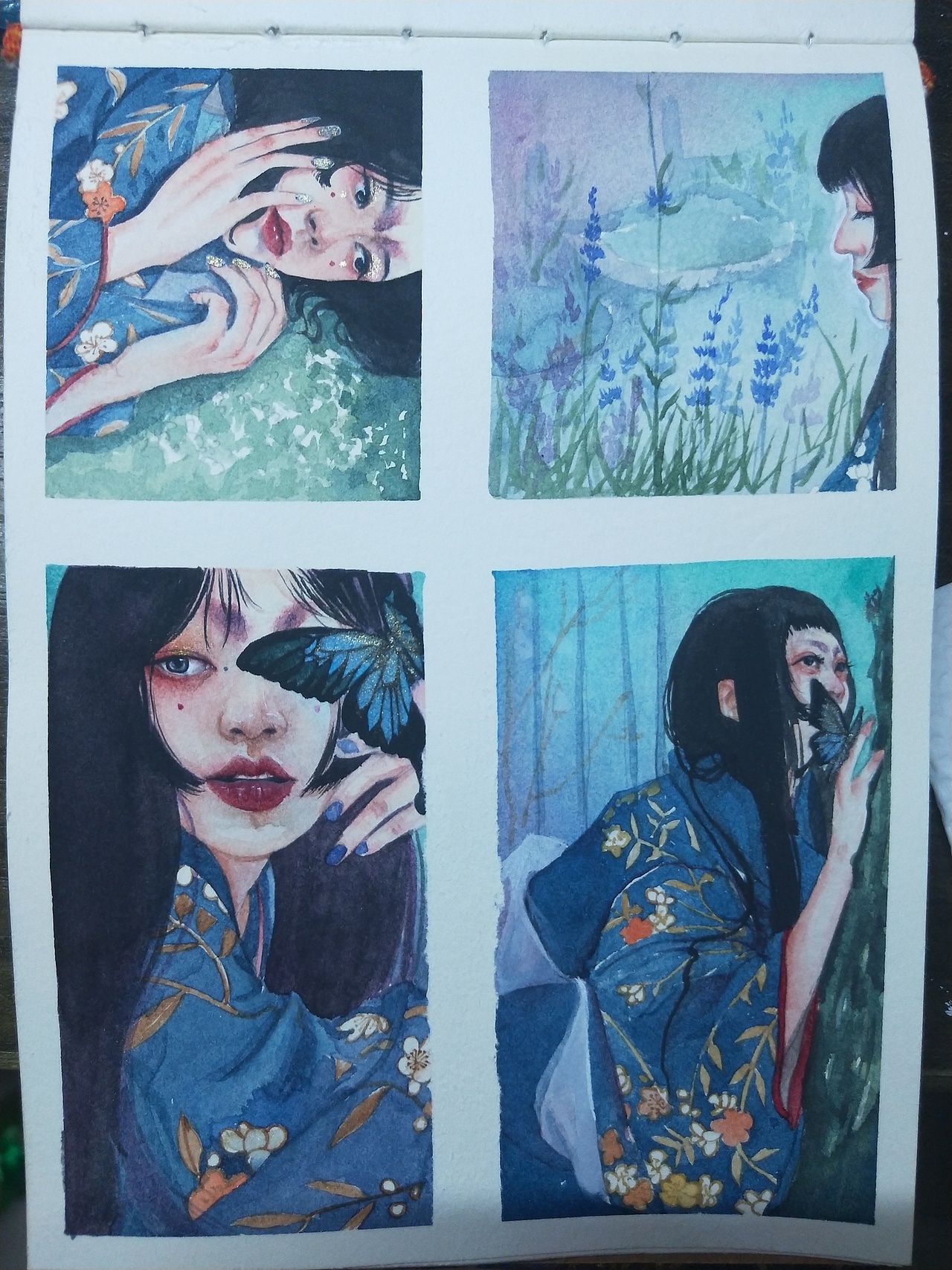 大学水彩人物部分图（图ZMjQ5OTI3NzA4） - 创作习作 - 站酷设计师壳枔原创素材 - 站酷ZCOOL