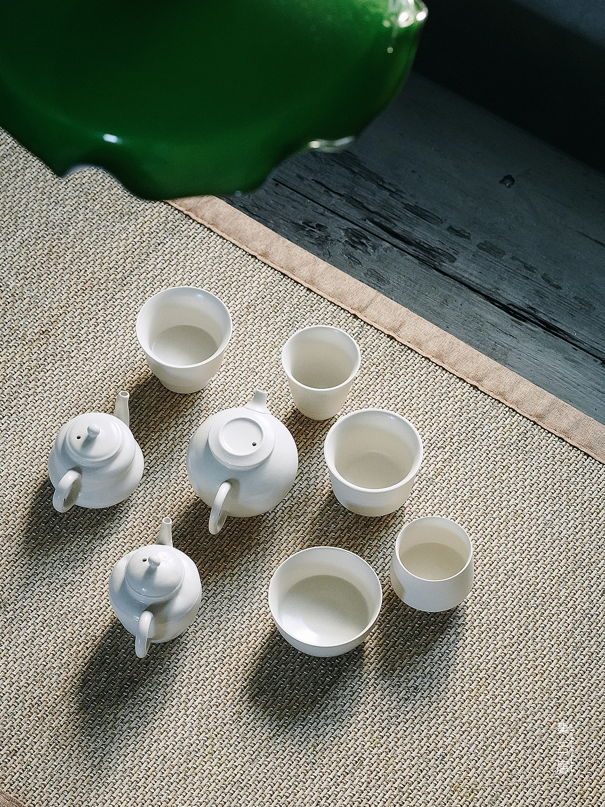 粉引·白·壶·杯