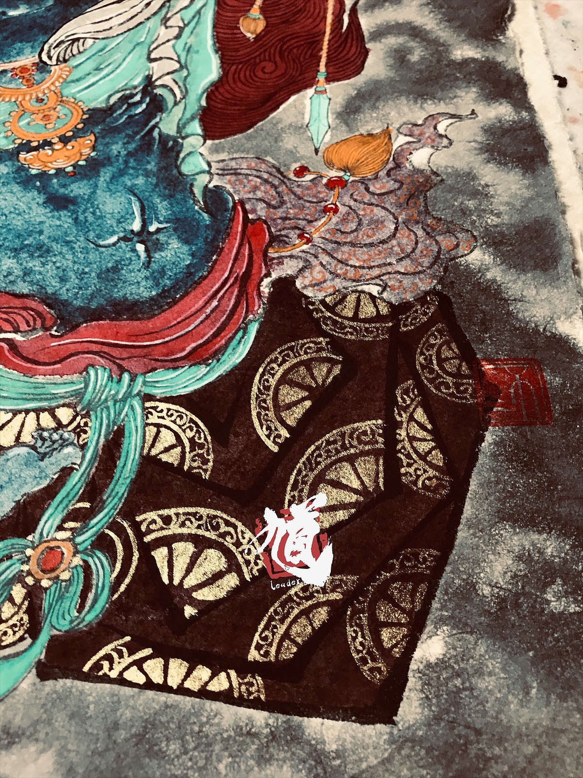 原创《不动明王》