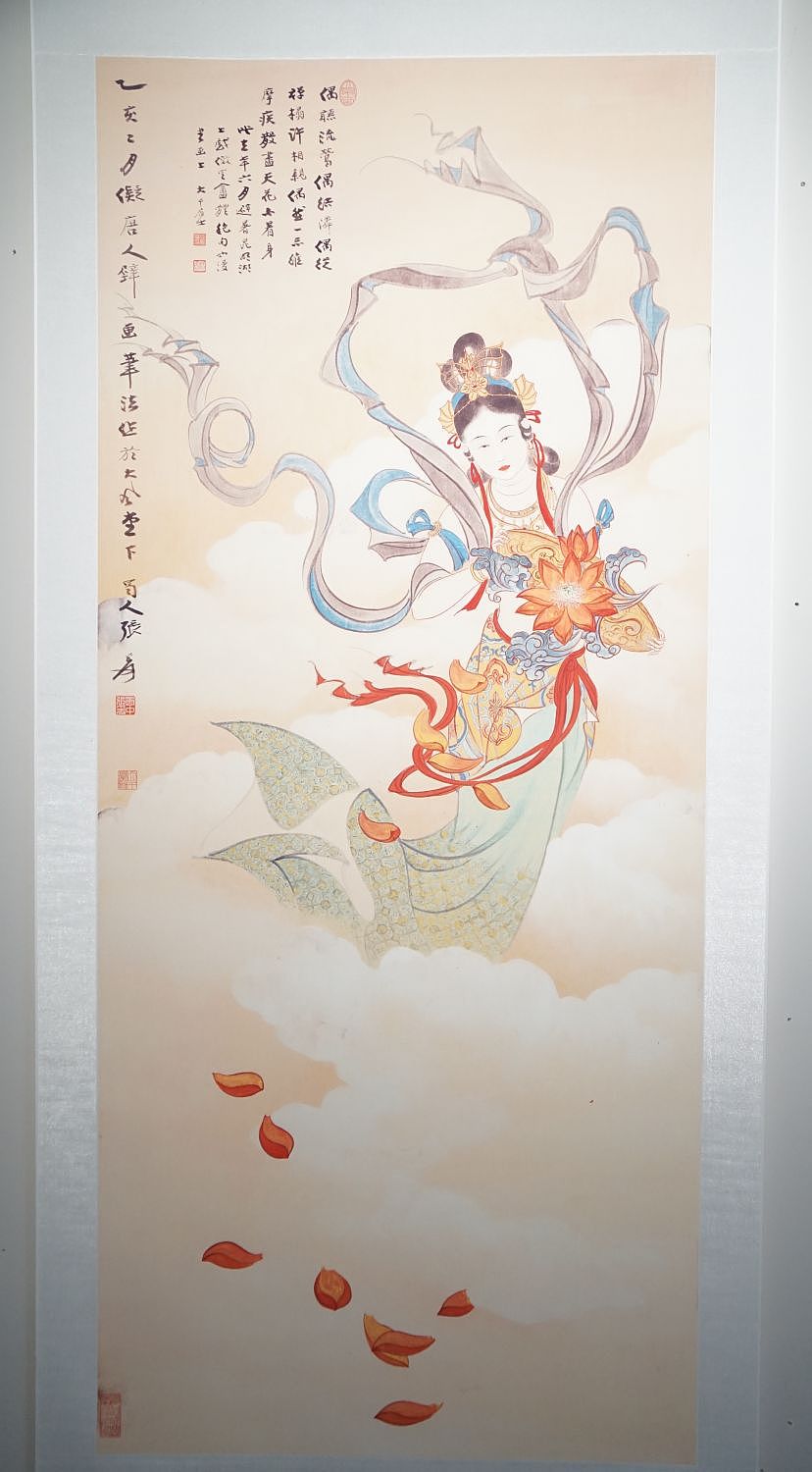 五台山泉打卡大千画派