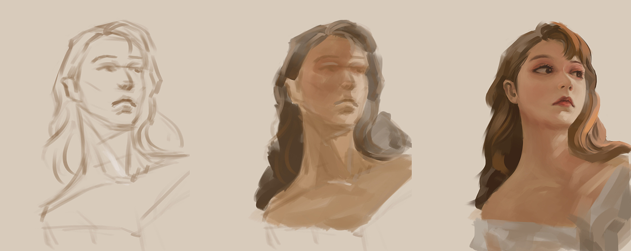 近期临摹（图ZMTU3OTc4NzYw） - 创作习作 - 站酷设计师HunerShawn原创素材 - 站酷ZCOOL