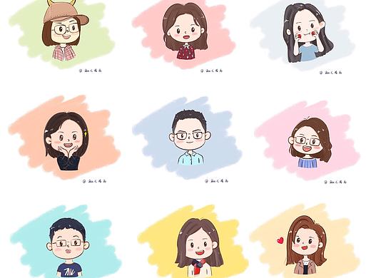 头像插画设计