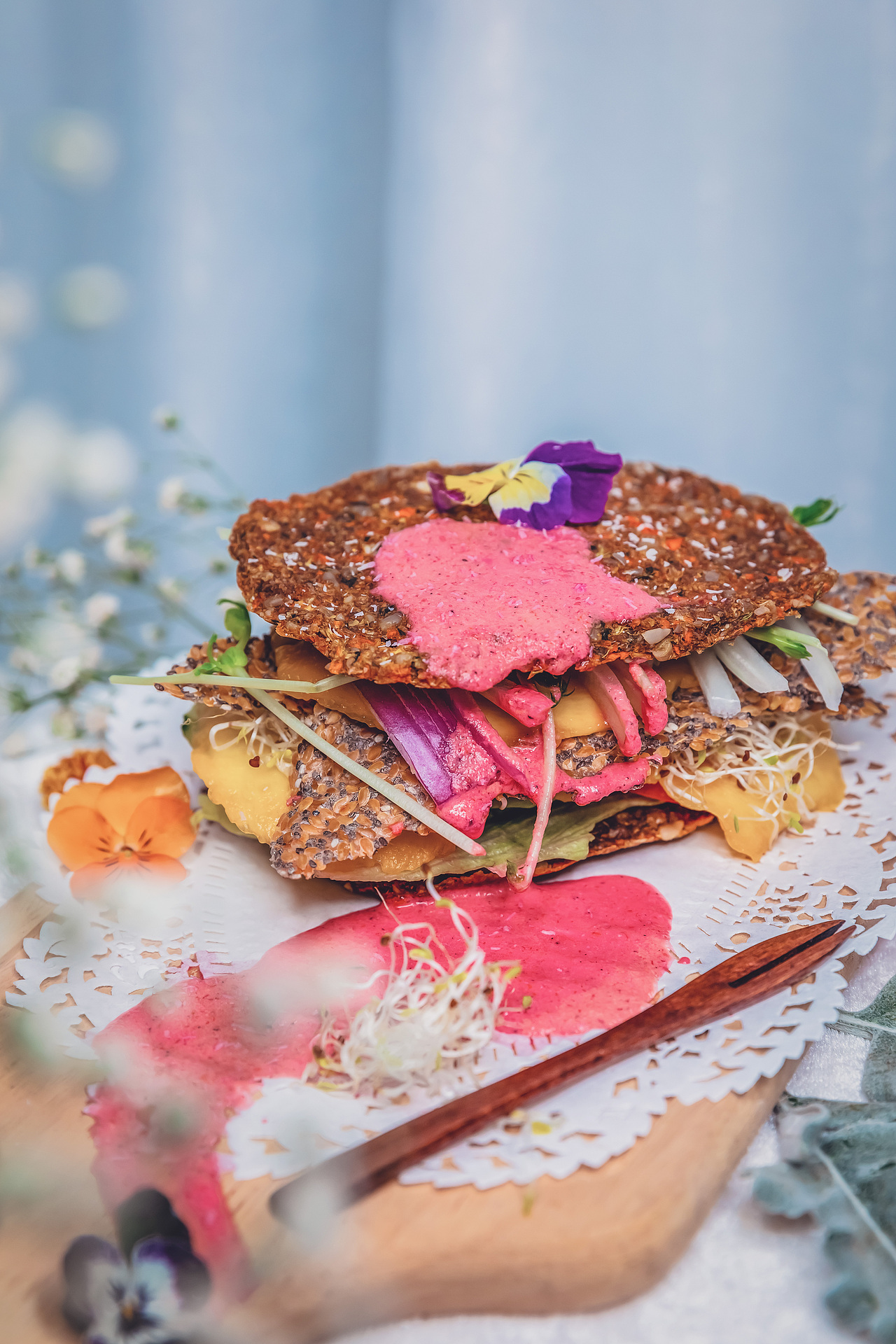 神圣饮食健康的生机饮食素食