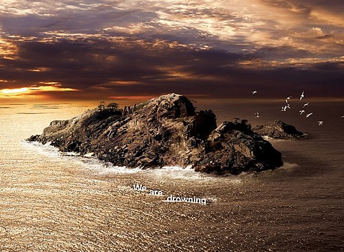 警示全球变暖公益海报设计欣赏（图ZNTI3NjY1NDg=） - 海报 - 站酷设计师Imweigh原创素材 - 站酷ZCOOL