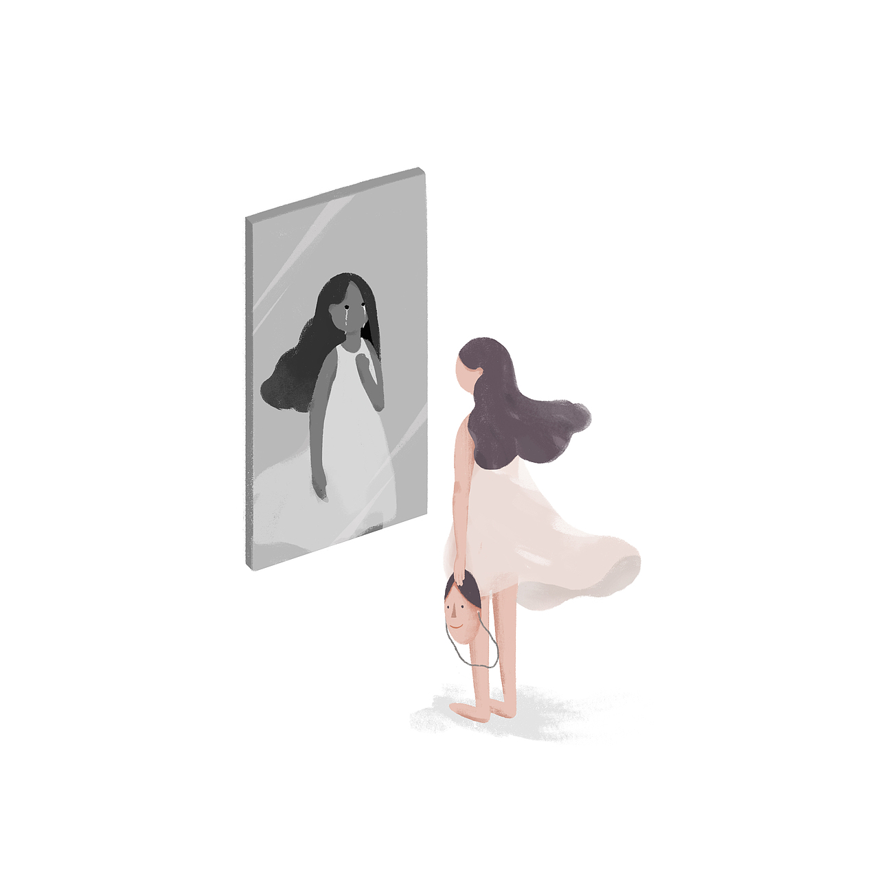 《我在笑，我装的》书籍封面练习（图ZMjcxNTkxMTQ0） - 创作习作 - 站酷设计师咕噜齐齐原创素材 - 站酷ZCOOL