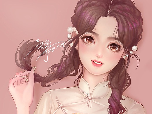 杨超越小姐姐漫画版