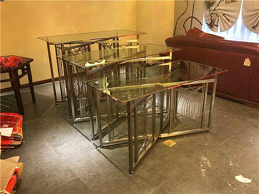 酒店宴会厅茶歇台制作 折叠移动茶歇台制作 自助取餐台