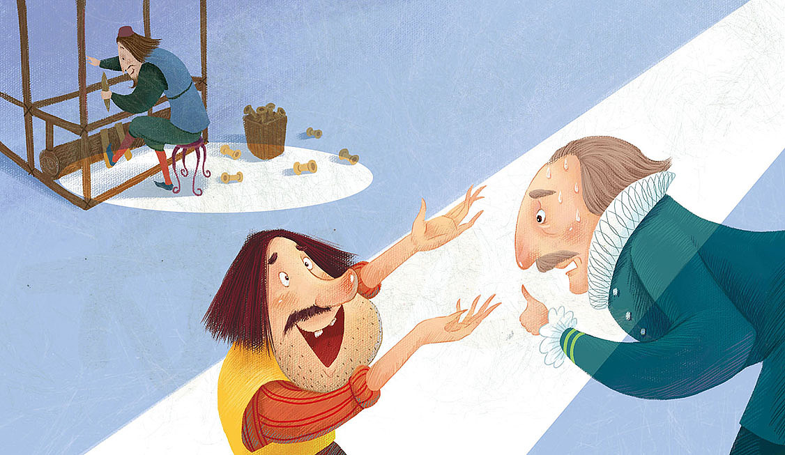 儿童绘本《国王的新衣》（图ZMTMwMzc2NDEy） - 儿童插画 - 站酷设计师画画的Anna原创素材 - 站酷ZCOOL