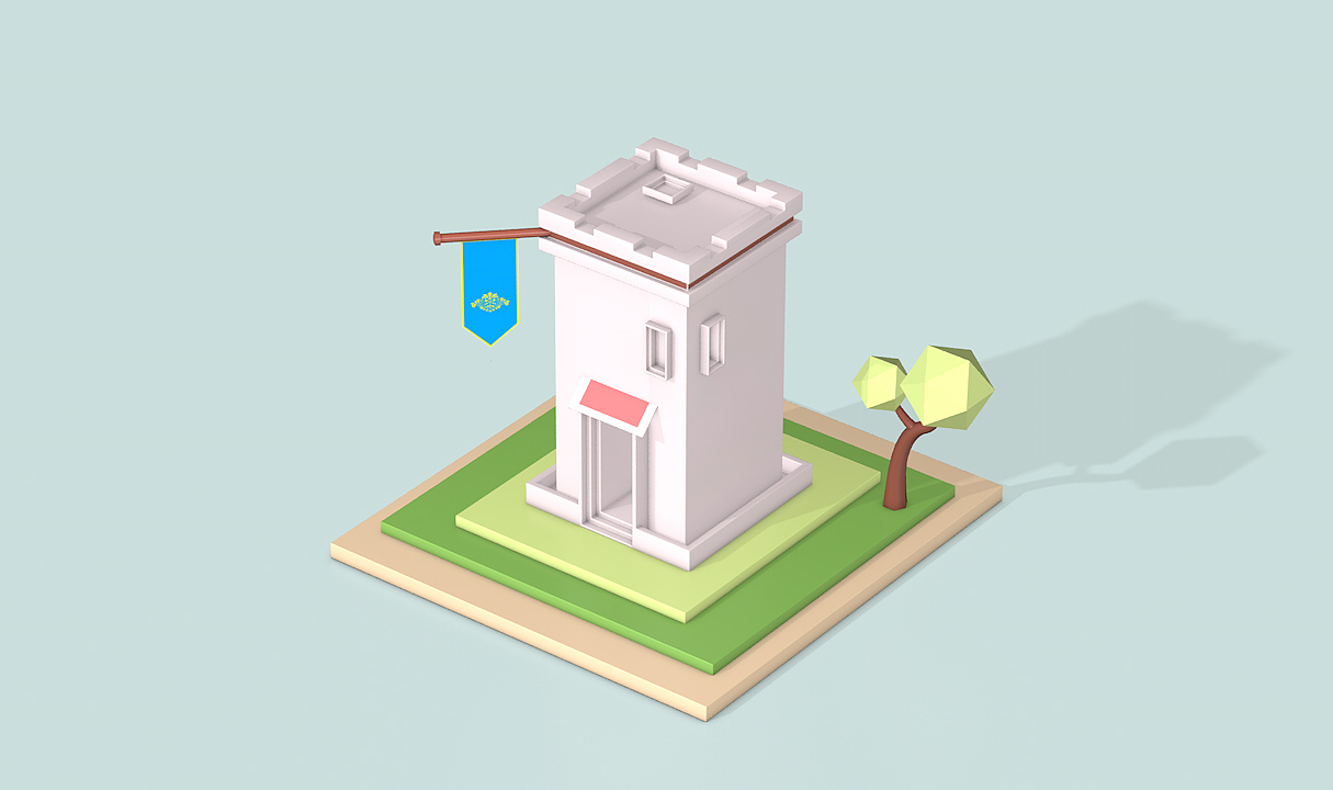 低边模型城堡练习