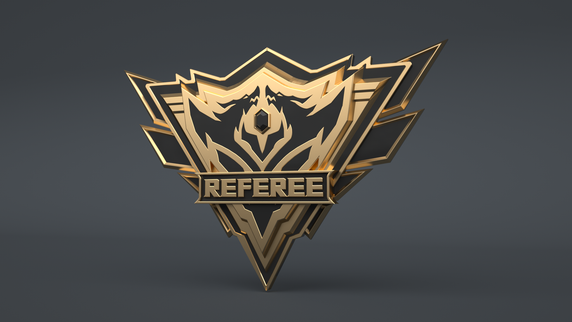 王者荣耀职业联赛裁判徽章设计