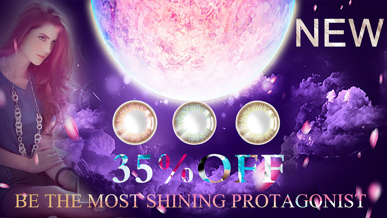 美瞳（图ZMTcyODQzMDUy） - 运营设计 - 站酷设计师Z90367996原创素材 - 站酷ZCOOL