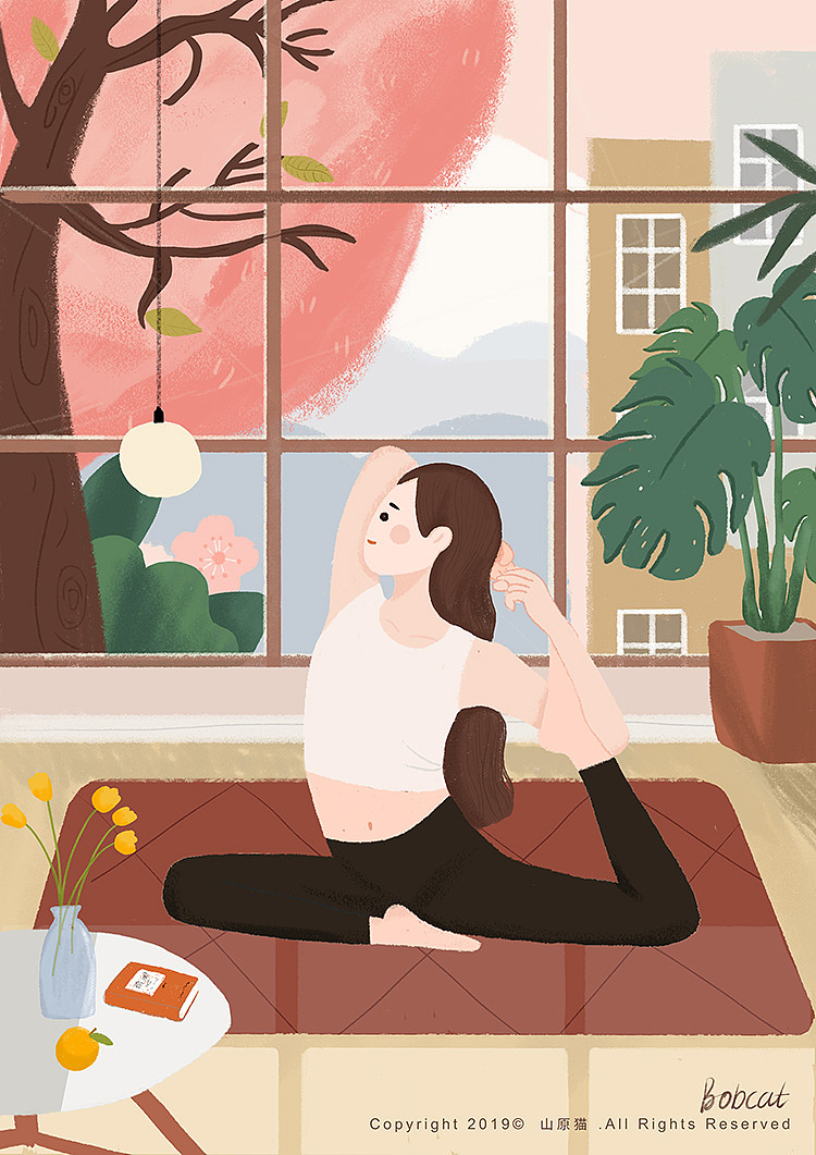 花间集 の慢生活(一)(图ZMTUxODU4OTA4) - 商业插画 - 站酷设计师陳然CHERA原创素材 - 站酷ZCOOL