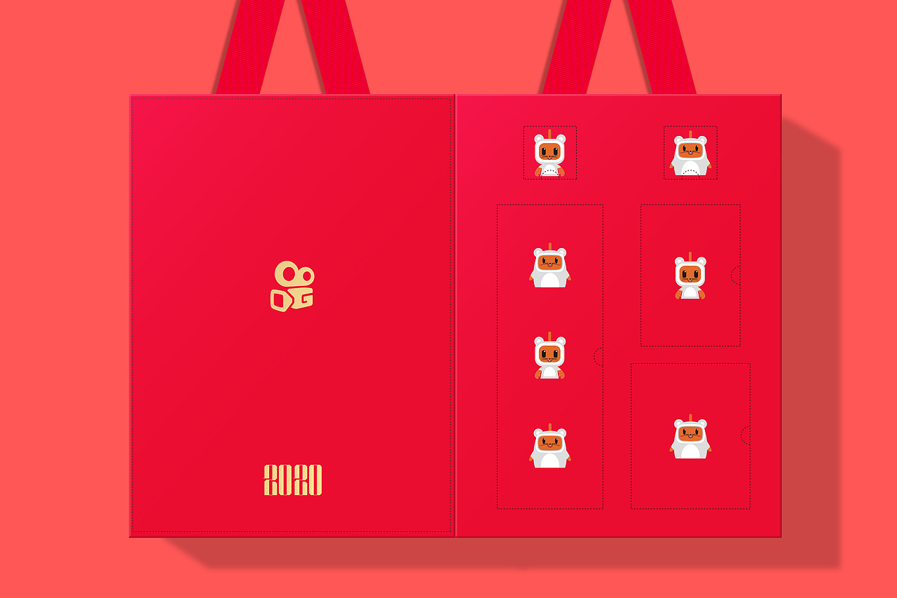 快手2020年行政新年礼盒（图ZMjIzMzg2Njg4） - 包装 - 站酷设计师贝克尔街的猫_原创素材 - 站酷ZCOOL