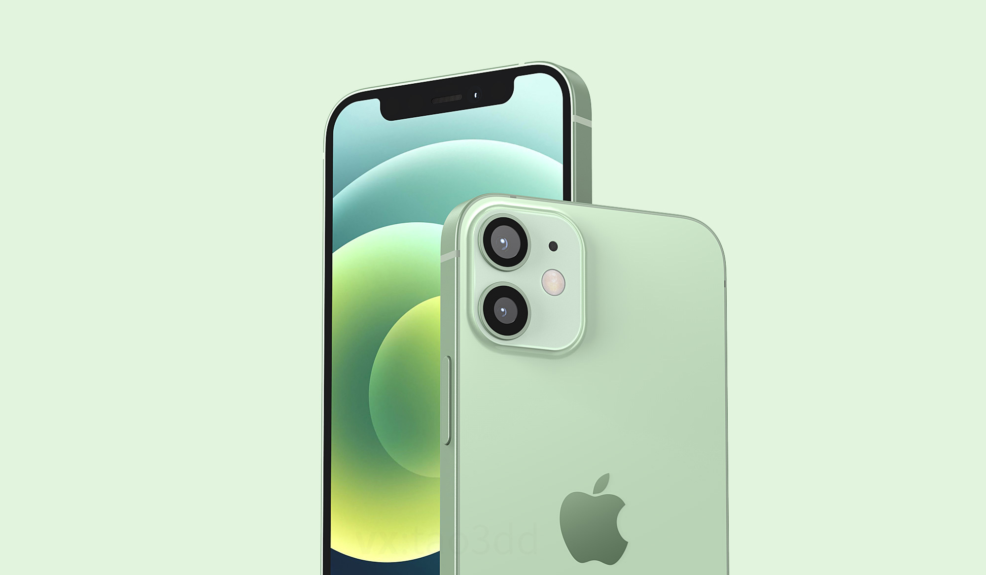 iphone12手机高质量3d模型