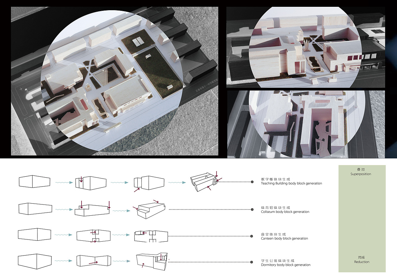 大三学校建筑设计（图ZNTMxMDUyMjA=） - 建筑设计 - 站酷设计师转身薇笑看世界原创素材 - 站酷ZCOOL
