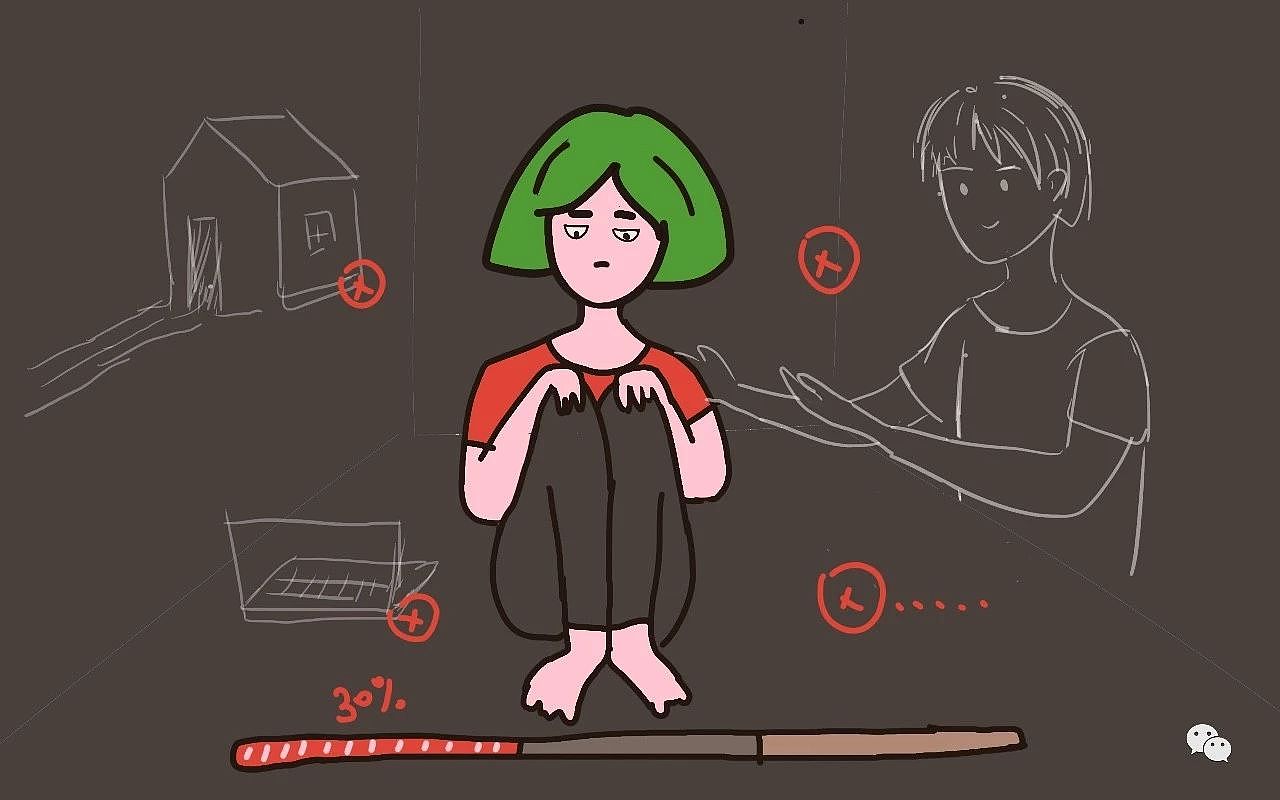 偶然造访的悲伤（图ZMTY3NTE2OTIw） - 创作习作 - 站酷设计师蓓蓓蕾原创素材 - 站酷ZCOOL
