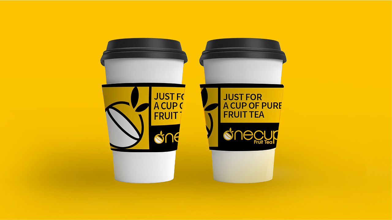 onecup果茶品牌设计