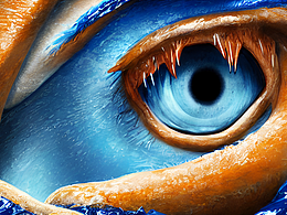 #AI创作实验室#怪物、液体、蓝色 