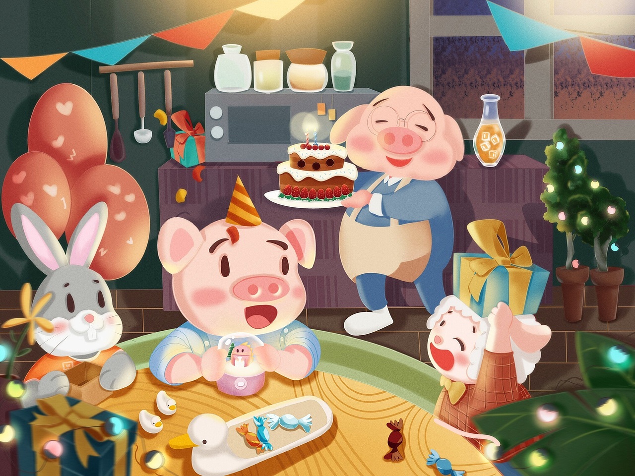 兒童插畫（圖ZMjE2MDMwNjAw） - 兒童插畫 - 站酷設(shè)計師一盆熱水原創(chuàng)素材 - 站酷ZCOOL