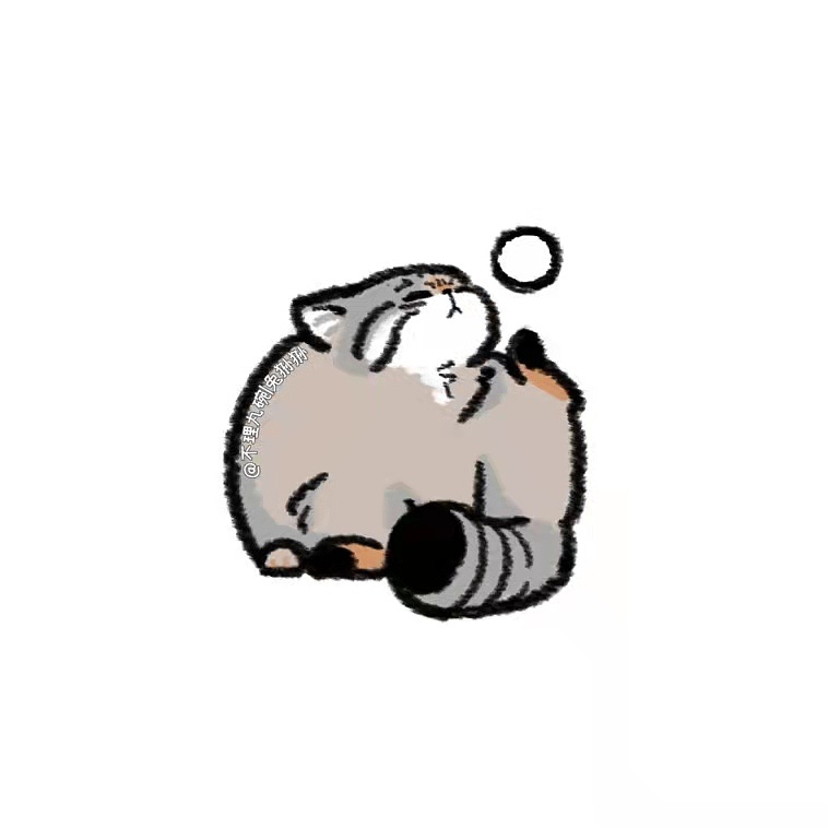 一只胖兔狲路过|插画|儿童插画|不理丸碗 - 原创作品 - 站酷 (zcool)