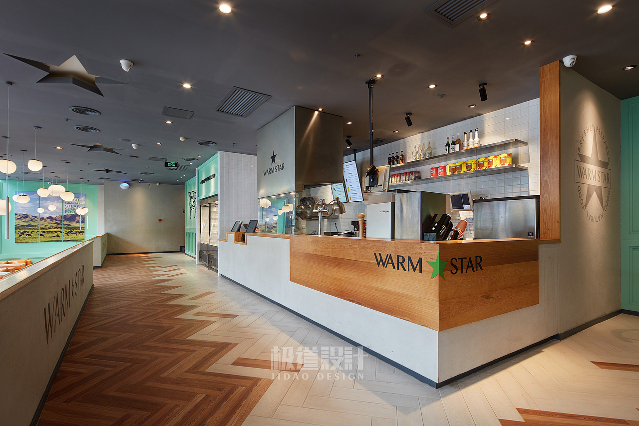 31三十一设计案例 | 沃星厨牛排·轻食餐厅