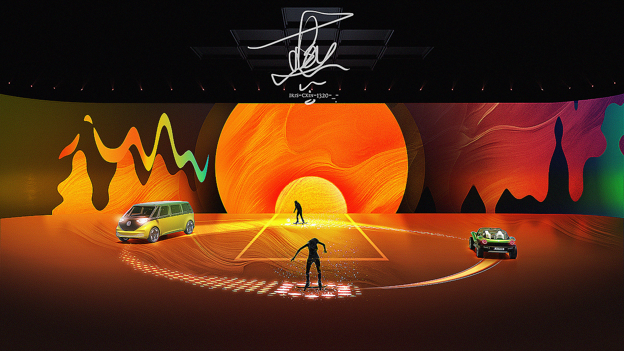 大眾車展提案(部分)（圖ZMjExNDgyNDMy） - 設(shè)定/分鏡 - 站酷設(shè)計師Iris1320DX原創(chuàng)素材 - 站酷ZCOOL