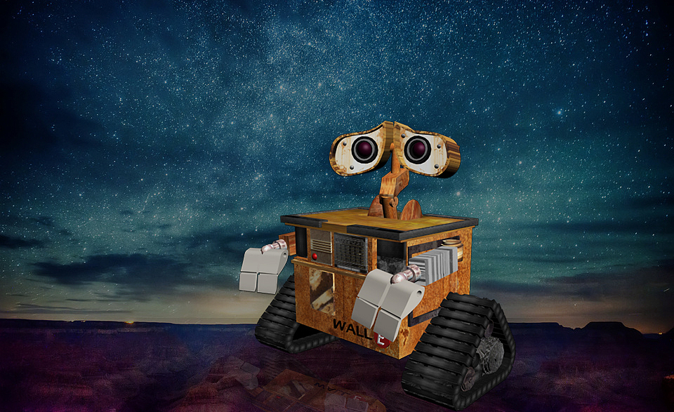 机器人瓦力|三维|动画/影视|夏汐xiaxi_原创作品-站酷zcool