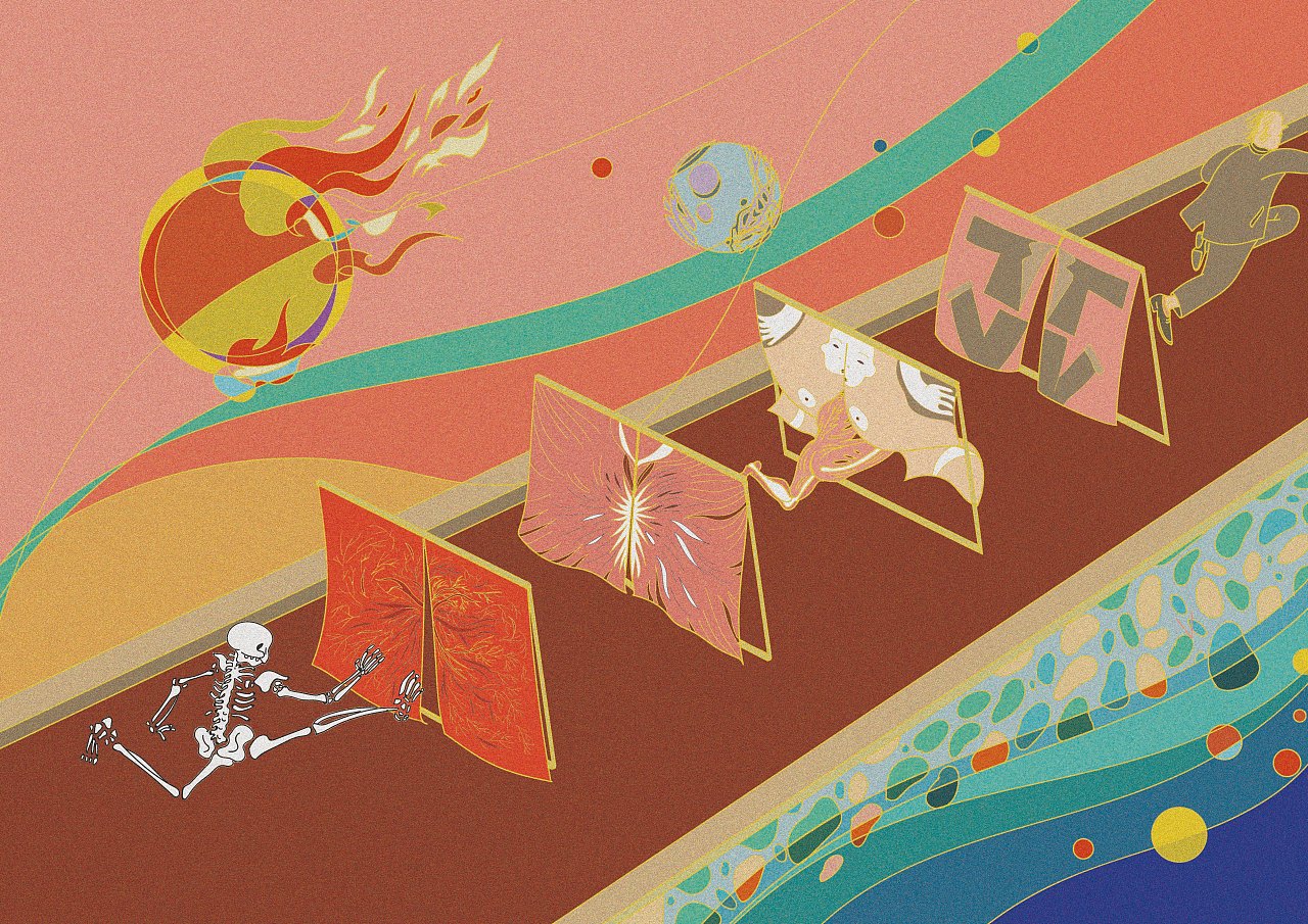 杂七杂八的一些数字插画作品(一)|插画|创作习作|阿肺 - 原创作品