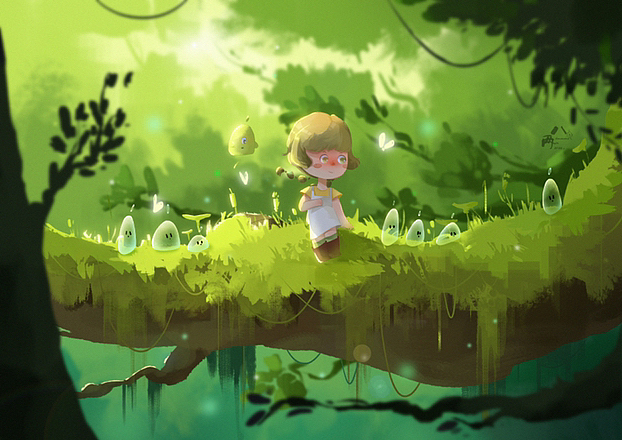 森林奇遇记（图ZMzIzODM5NzQw） - 绘本 - 站酷设计师Bana_八两原创素材 - 站酷ZCOOL