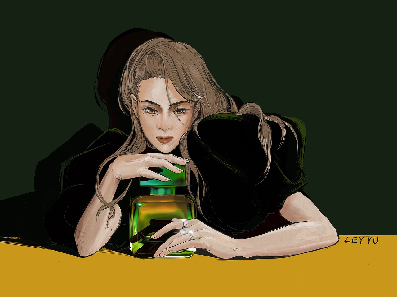 I am wearing your cologne
