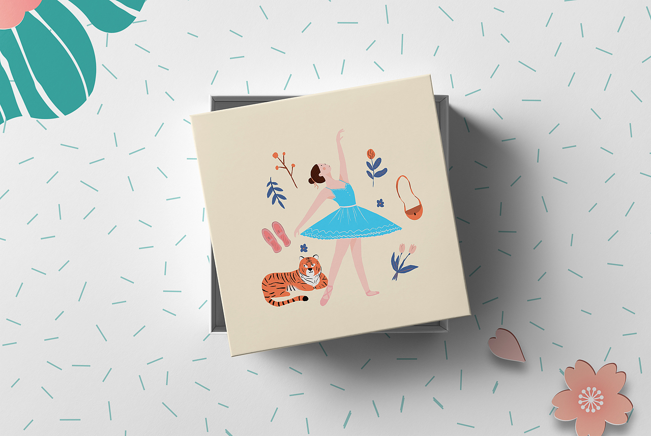 色彩缤纷的女孩(外包装系列)