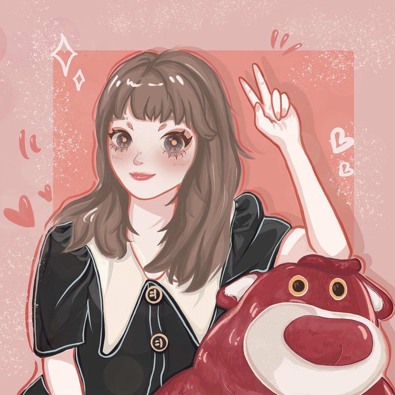 手绘头像(照片转画)