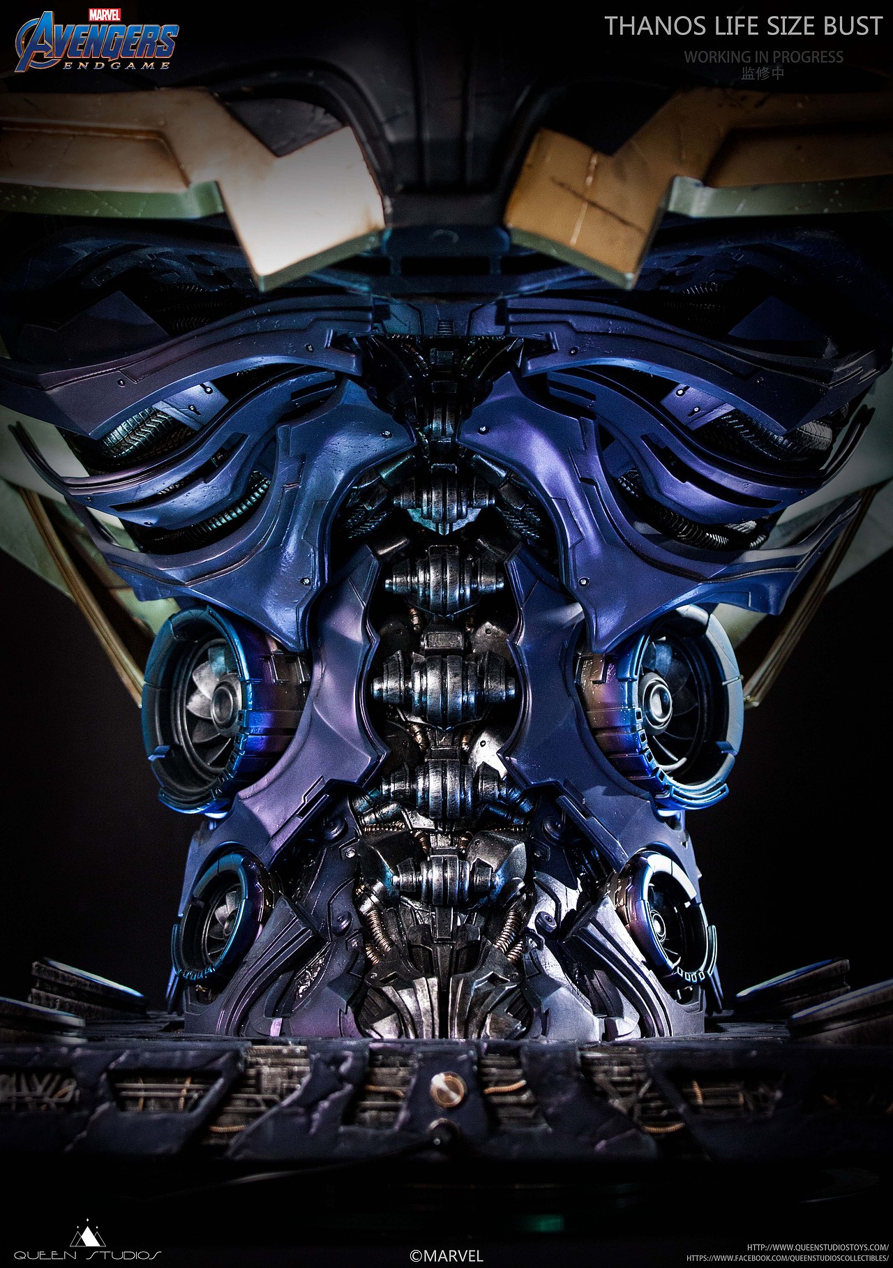 Queen Studios 灭霸1：1 bust 【漫威正版授权】（图ZMTU2Mzg4MDUy） - 手办/模玩 - 站酷设计师QueenStudios原创素材 - 站酷ZCOOL