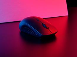 鼠標(biāo)拍攝 電商攝影 引閃器拍攝無(wú)線充電器拍攝紅藍(lán)色調(diào)