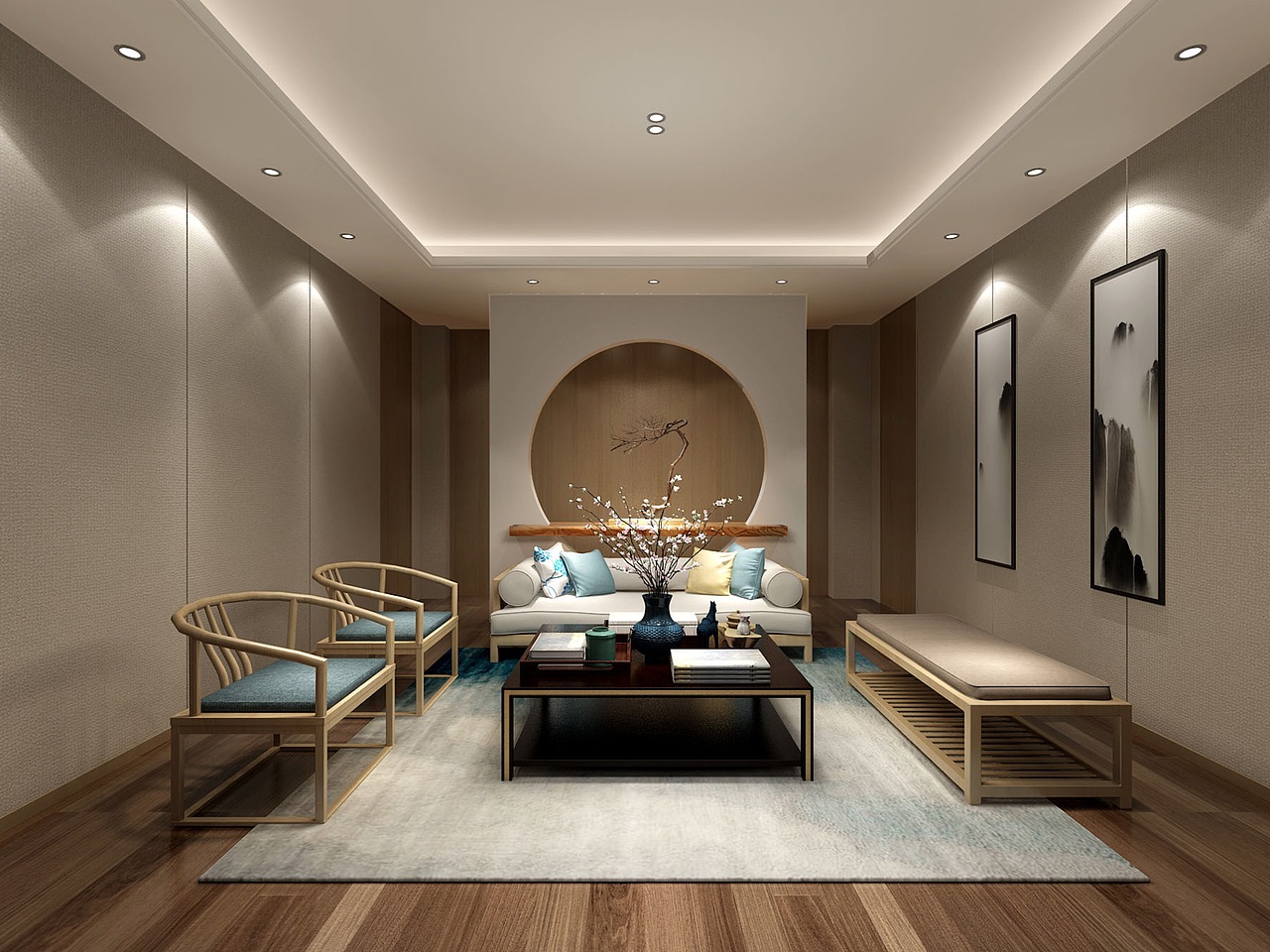 新中式设计方案（图ZNTc3ODY5NjQ=） - 家装设计 - 站酷设计师鲁宝原创素材 - 站酷ZCOOL