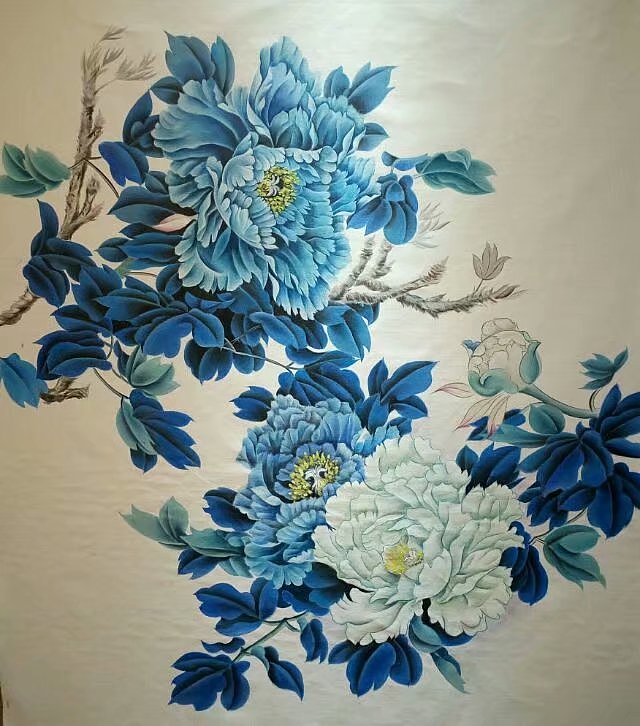 西西彩绘 牡丹新贵