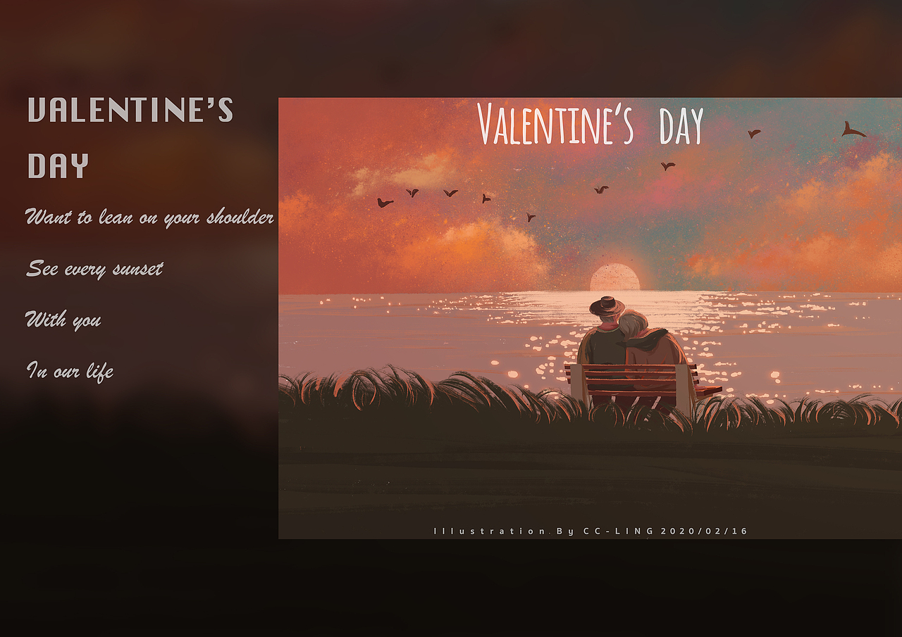 《情人节特刊》系列（图ZMTk3NDQ5NzEy） - 创作习作 - 站酷设计师CC_LING_原创素材 - 站酷ZCOOL