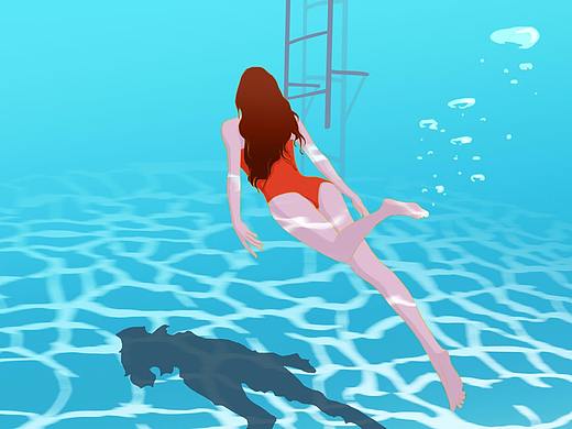 《微情绪-夏泳》