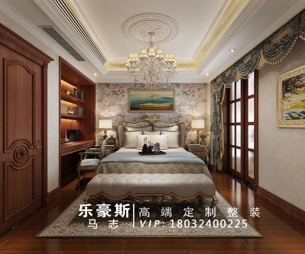 【石家庄别墅装修效果图】鑫界王府别墅装修效果图